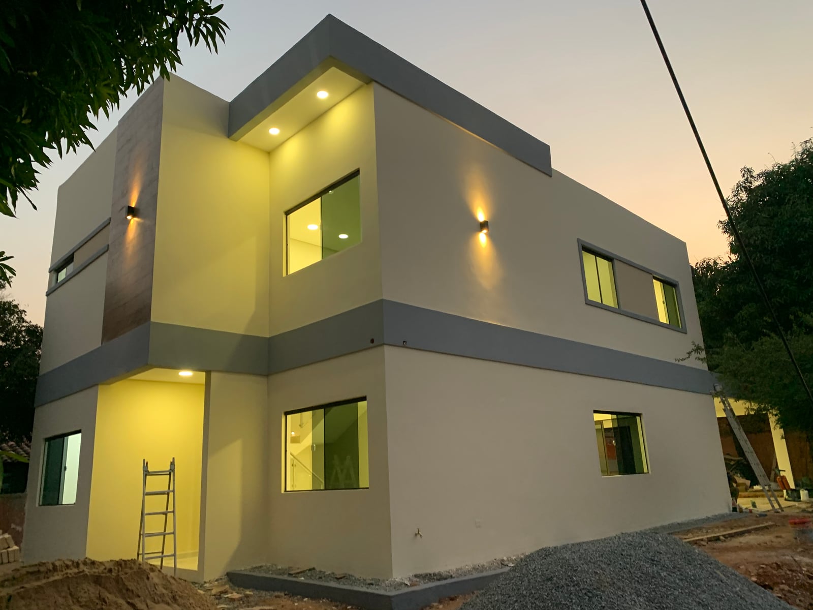 Obra de OGA Constructora en Luque